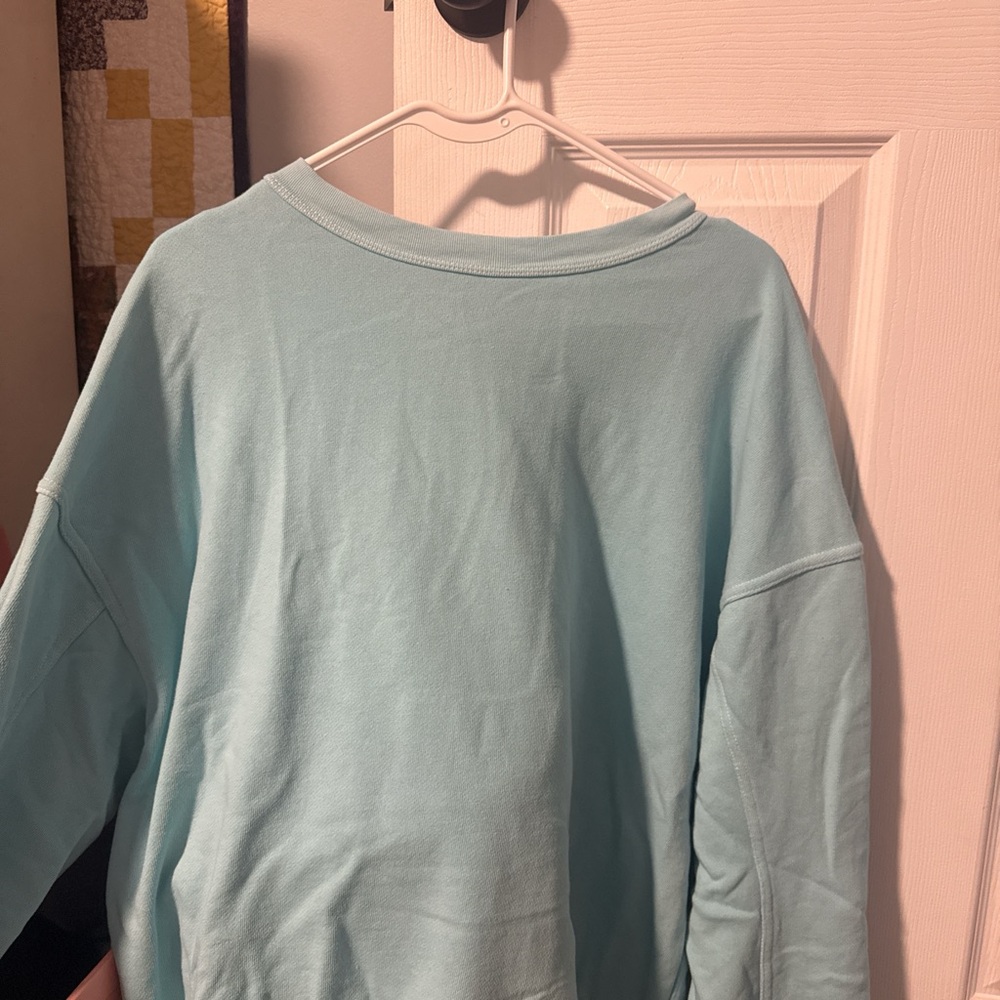 Aerie Light Blue Crew Neck Sweater